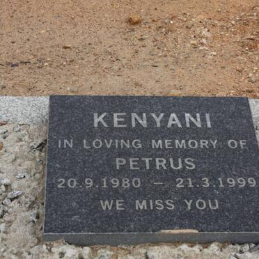 KENYANI Petrus 1980-1999