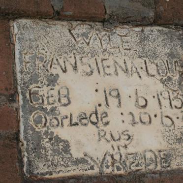 LOUW Fransiena 1933-2004