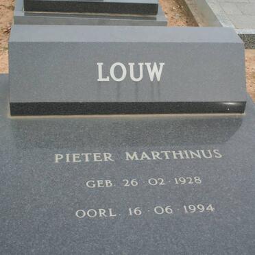 LOUW Pieter Marthinus 1928-1994