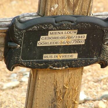 LOUW Miena 1942-2007