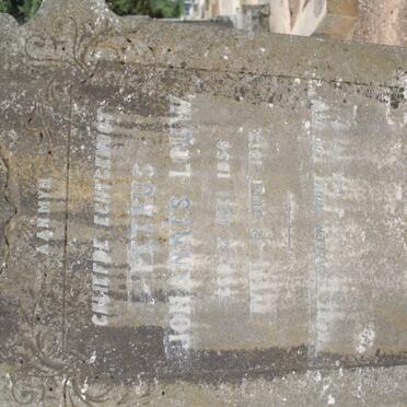 LOUW Petrus Johannes 1856-1913