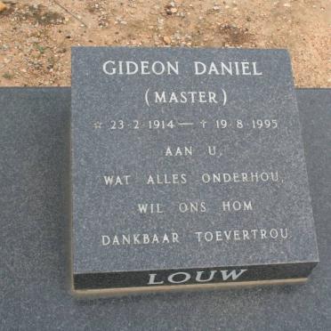 LOUW Gideon Daniël 1914-1995