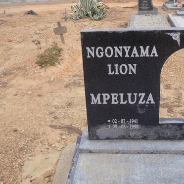 MPELUZA Ngonyama Lion 1941-1998