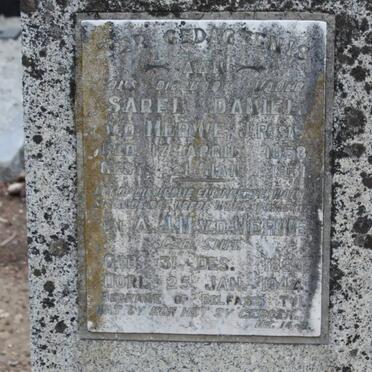 MERWE Sarel Daniel, v.d. 1858-1931 &amp; A.J.M. SMIT 1860-1944