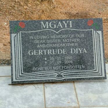 MGAYI Gertrude Diya 1955-2005