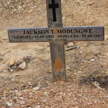 MODUNGWE Jackson T. 1962-2007