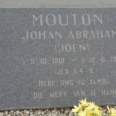 MOUTON Johan Abraham 1961-1994