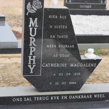 MURPHY Catherine Magdalene 1925-1994