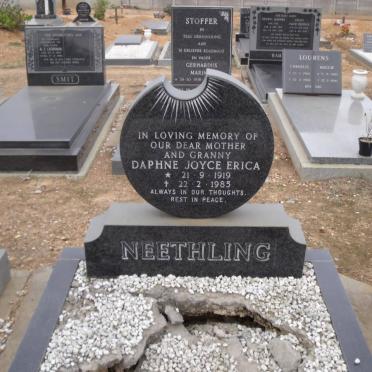 NEETHLING Daphne Joyce Erica 1919-1985
