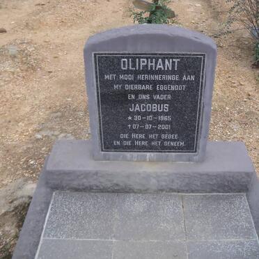 OLIPHANT Jacobus 1965-2001