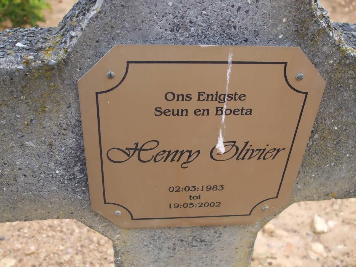 OLIVIER Henry 1983-2002