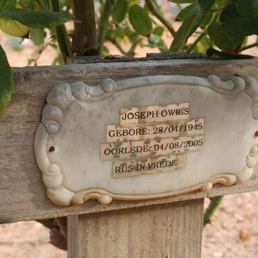 OWIES Joseph 1945-2005