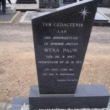 PAUW Wena 1947-1971