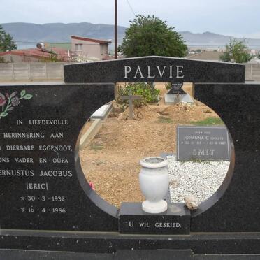 PALVIE Ernustus Jacobus 1932-1986