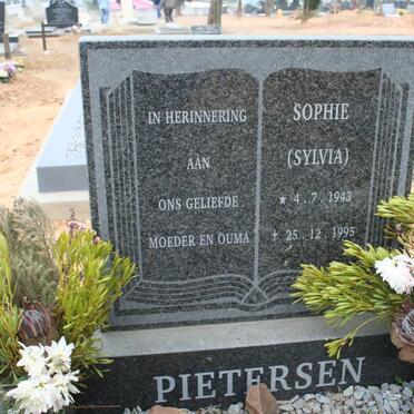 PIETERSEN Sophie 1943-1995