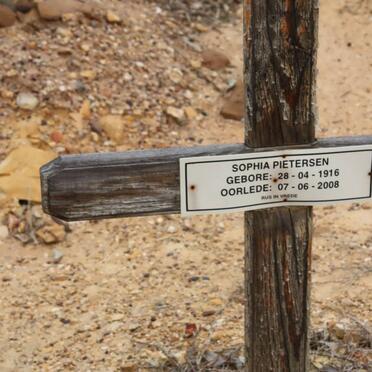 PIETERSEN Sophia 1916-2008