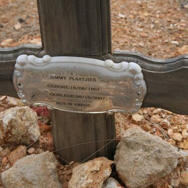 PLAATJIES Jimmy 1957-2007