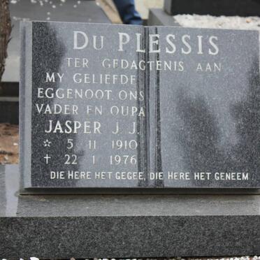 PLESSIS Jasper J.J., du 1910-1976