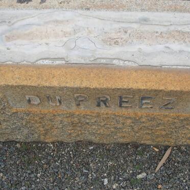 PREEZ Mathys Michiel, du 1859-1938 &amp; Susanna Hendrina ORFFER 1861-1935 