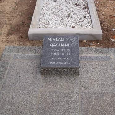 QASHANI Mihlali 2003-2003