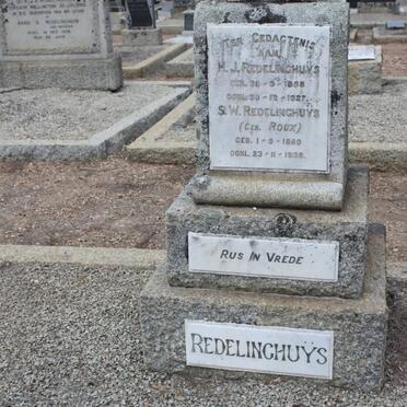 REDELINGHUYS H.J. 1858-1927 &amp; S.W. ROUX 1860-1936