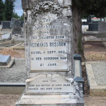 ROSSOUW Hermanus -1922