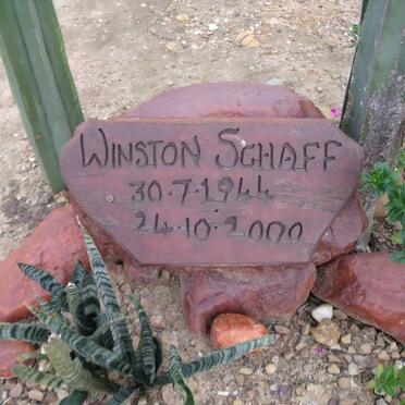 SCHAFF Winston 1944-2000