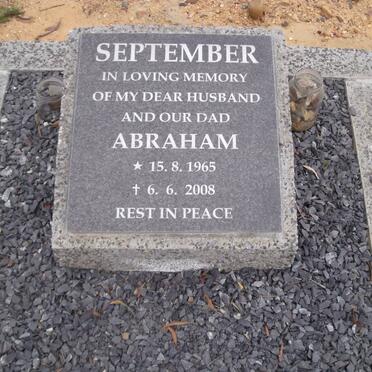 SEPTEMBER Abraham 1965-2008