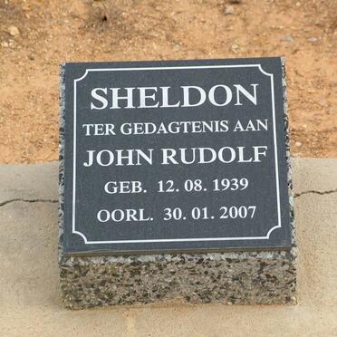 SHELDON John Rudolf 1939-2007