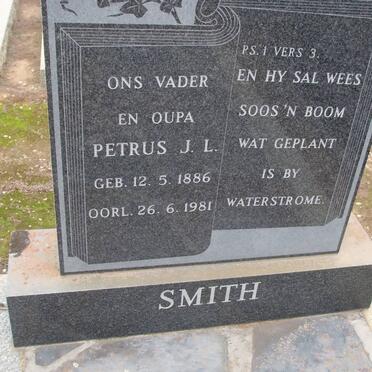 SMITH Petrus J.L. 1886-1981  