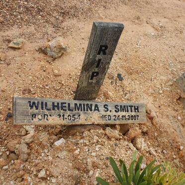 SMITH Wilhelmina S. 1954-2007
