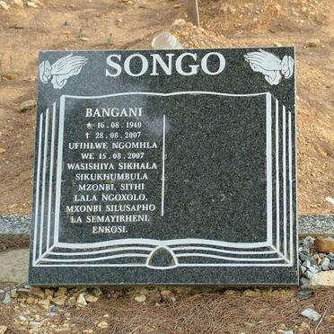 SONGO Bangani 1940-2007