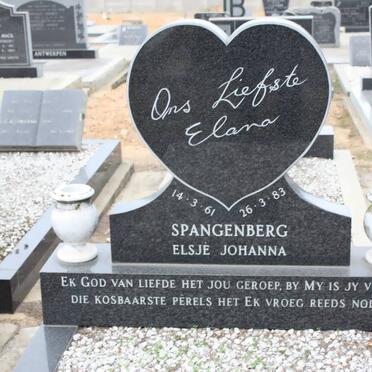 SPANGENBERG Elsjé Johanna 1961-1983