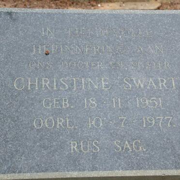 SWARTS Christine 1951-1977