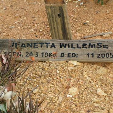 WILLEMSE Jeanetta 1960-2005