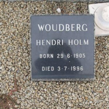 WOUDBERG Daniel B. -1951 &amp; Magdalena HOLM -1936 :: WOUDBERG Hendri Holm 1905-1996