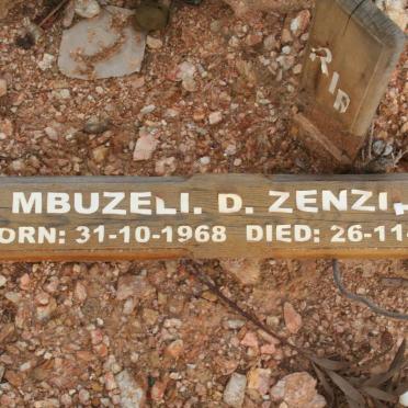 ZENZILE Mbuzeli D. 1968-2005