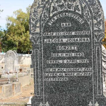 BONZET Jacoba Johanna 1843-1922