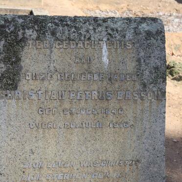 BASSON Christian Petrus 1840-1916