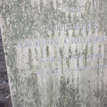 CRUIJWAGEN Johannes Jacobus 1845-1875