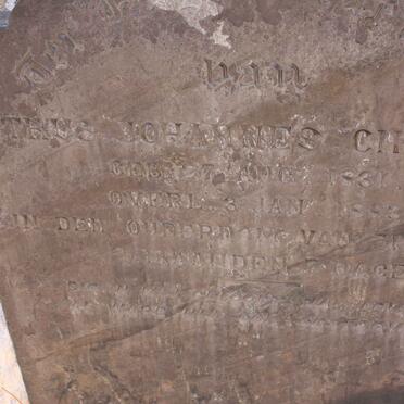 CILLIE Petrus Johannes 1831-188?