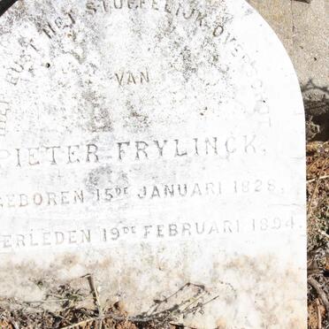 FRYLINCK Pieter 1828-1894