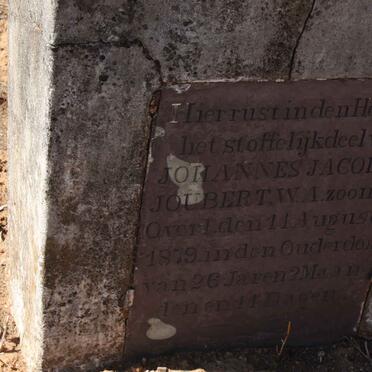 JOUBERT Johannes Jacobus -1879