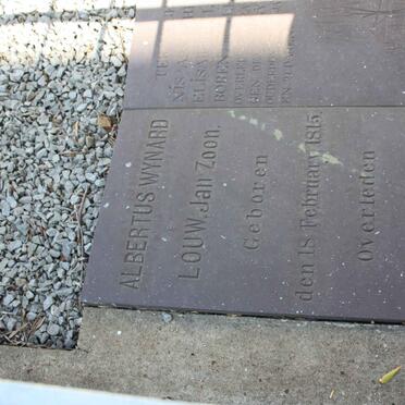 LOUW Albertus Wynand 1815-1871