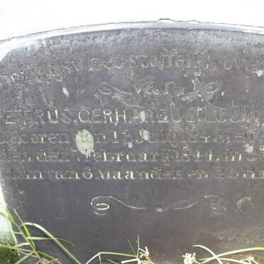 LOUW Petrus Gerhardus 1843-1844