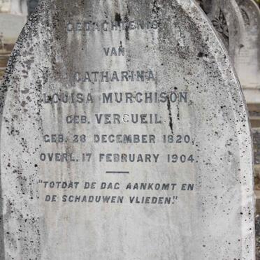 MURCHISON Catharina Louisa nee VERCUEIL 1820-1904