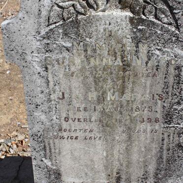 MARAIS Susanna Marg. 1875-1898