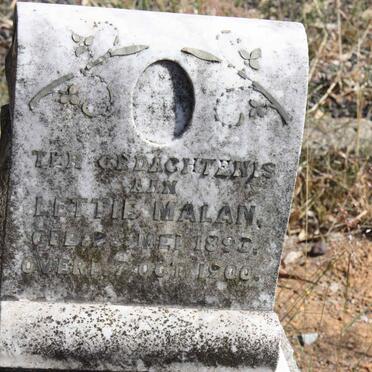 MALAN Lettie 1893-1900