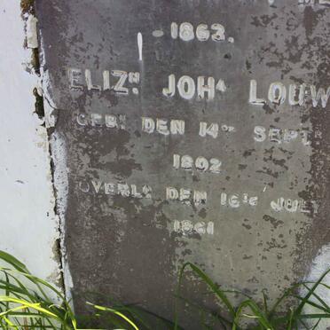 MALAN Jacobus Francois 1783-1862 &amp; Elizabeth Johanna LOUW 1802-1861