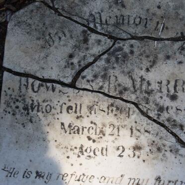 MURRAY Howson Rutherfoord -1885